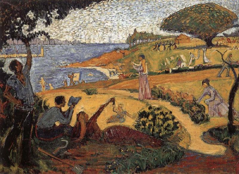 Paul Signac Study of Harmonious times Sweden oil painting art